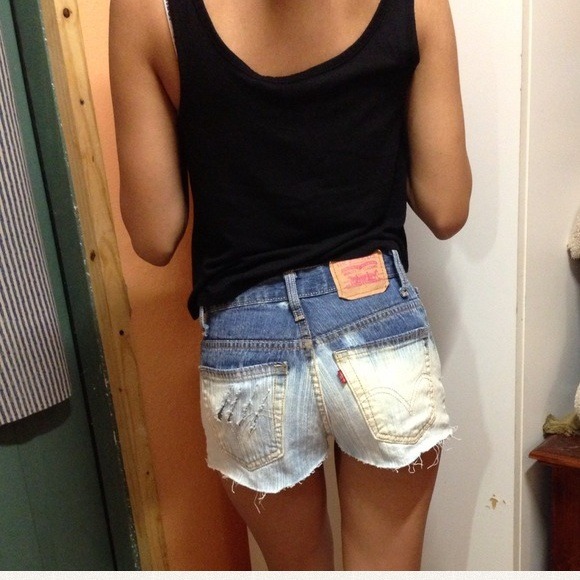 🚨SOLD🚨 High Waisted Shorts - Picture 2 of 3