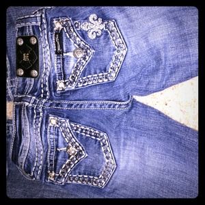 Miss me little girls size 8 jeans