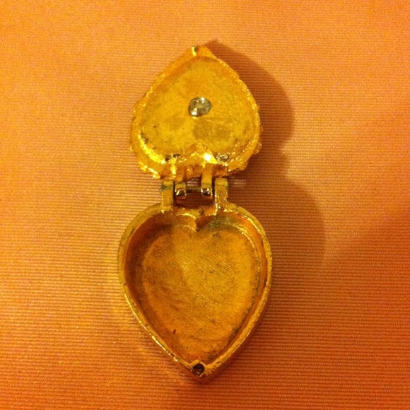 Antique small heart box - Picture 2 of 3