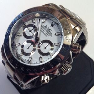 Men's White Oyster Perpetual Cosmograph Daytona.