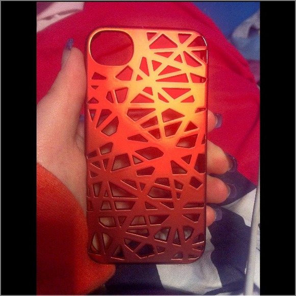 ⛔RESERVED⛔iPhone 4 Red Case.