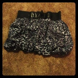 Smokey cheetah skirt!!