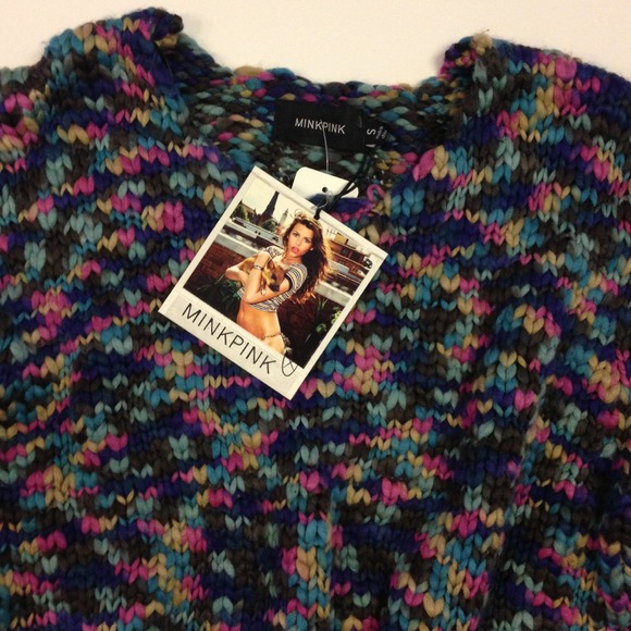 Mink Pink "Knitty & Knotty" jumper. NWT - Picture 2 of 4