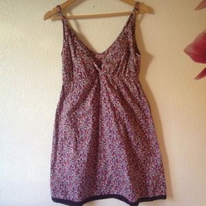 Velvet by Graham & Spencer Purple Floral Dress