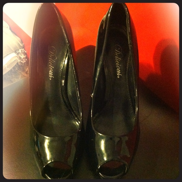 delicious  Shoes - Black Delicious heals