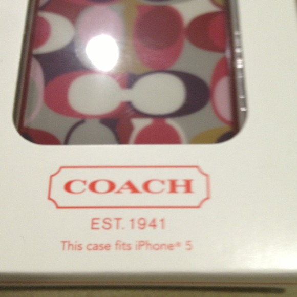 ✨SOLD to @hmoody✨Coach iPhone 5 case - Picture 2 of 2