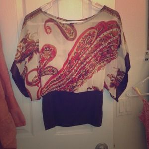 Printed top
