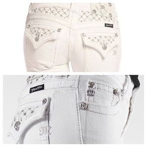 🎀WHITE MISS ME JEANS 26🎀