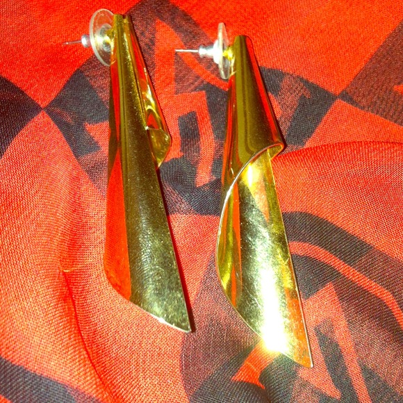 🔴trade🔴Vintage gold earrings