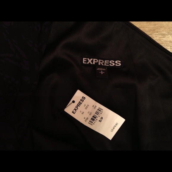 ***SOLD***Express one shoulder dress - Picture 2 of 4