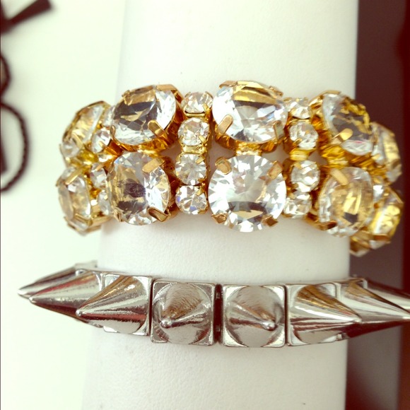 Stone and spike arm candy - Picture 1 of 1