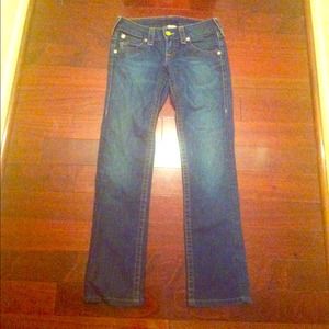 True Religion Straight Cut Jeans