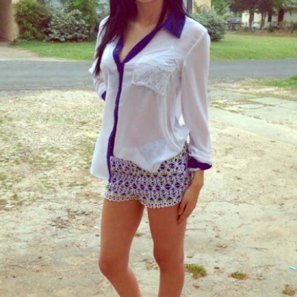 Tribal High Waist Shorts ✨