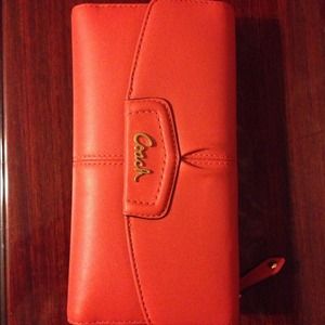 Coach Wallet (persimmon)