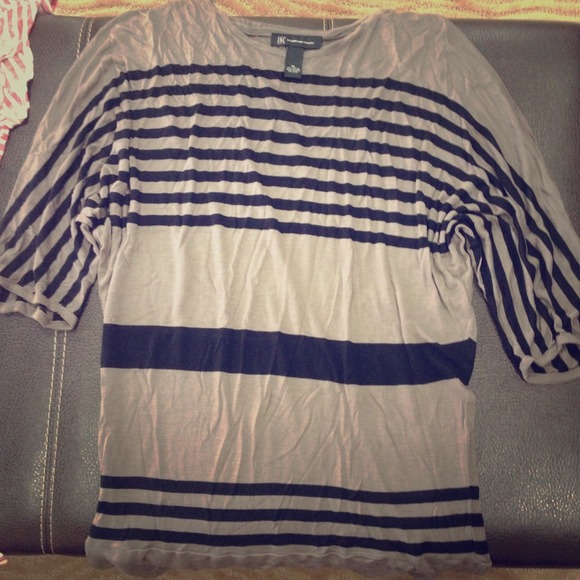 SOLD! Grey and black shirt.