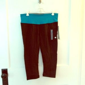 Lululemon Run Fast Crop Tight