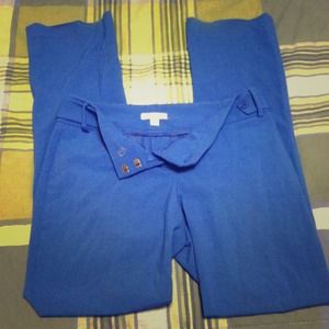 NY & Co electric blue dress pants