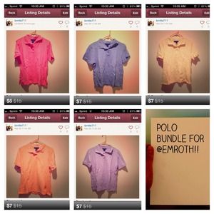 Karen Scott Polo bundle!!