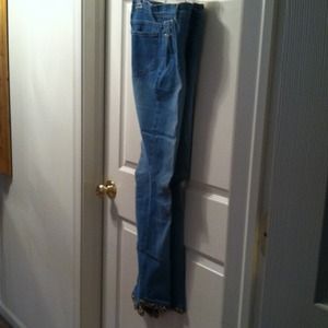 Leopard detail on legs