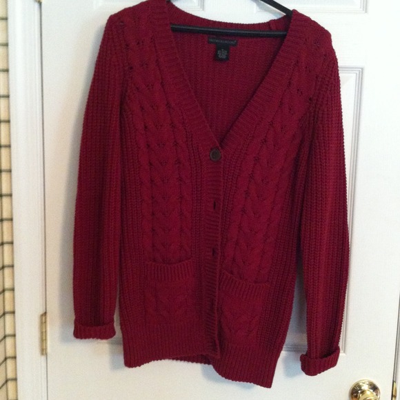 Ladies cardigan sweater