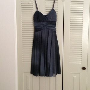 Sparkly grey dress