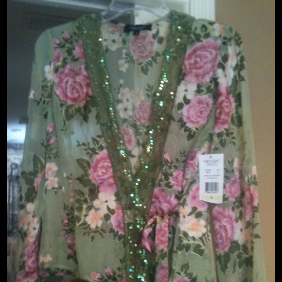 Karen Kane Silk Jacket reserved for Judy!