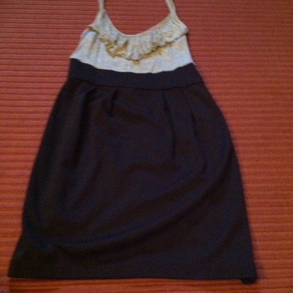 Forever 21 Grey and black dress.