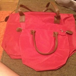 Two Red Totes.