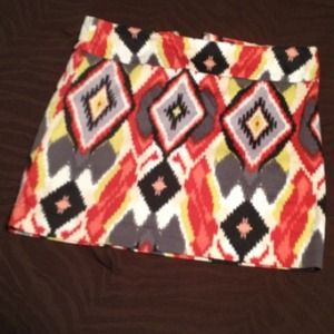 ✋For @akeaney✋ Forever 21 Print Skirt