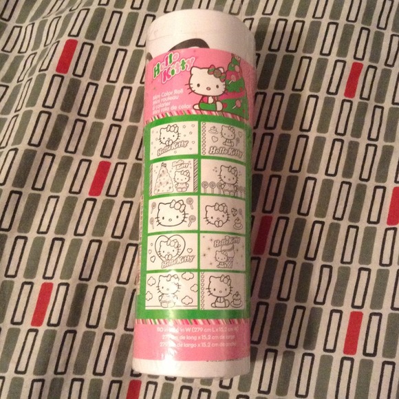 ✨HELLO KITTY MINI COLORING ROLL!✨💖
