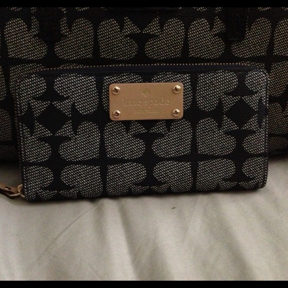 💗 NWT Ace of Spade Kate Spade bag n wallet 💗 - Picture 3 of 4