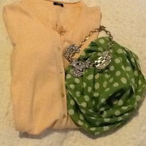 BUNDLED! Crew Peach Cardigan S