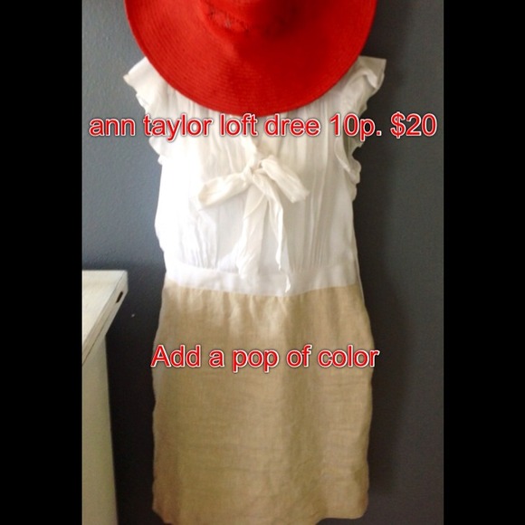 Ann Taylor Loft linen dress