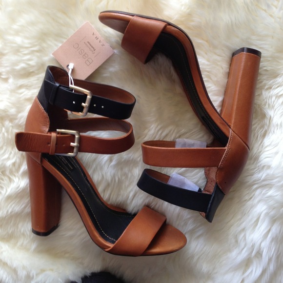 Zara high heel sandals.