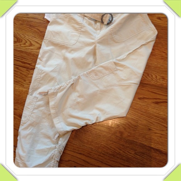 Khaki Capri's