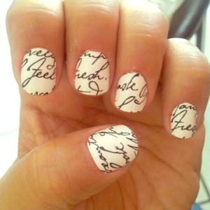 Love Letter nails <3
