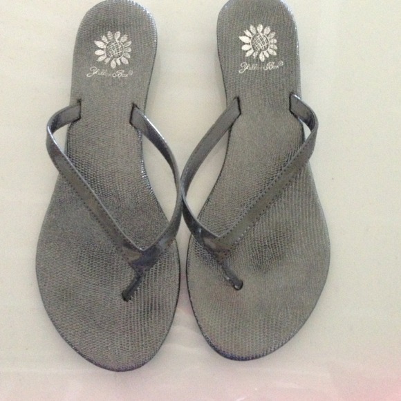 Sparkly flip flops size 6.5 worn once