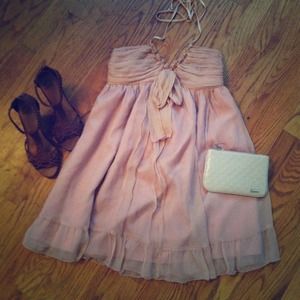 ⬇Reduced⬇Pink baby doll dress