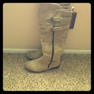 Tan Boots