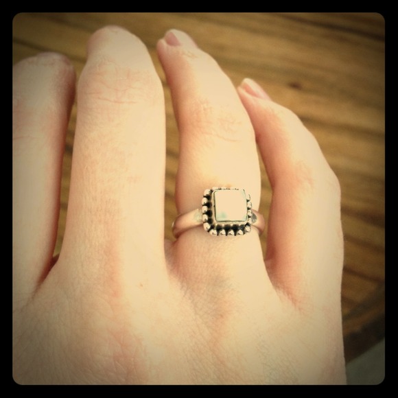 Sold in Bundle-Silpada pearl button ring