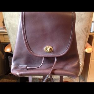 Coach backpack bag
