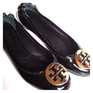 Tory burch kids 3C Black patent