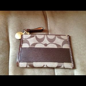 Coach coin wallet