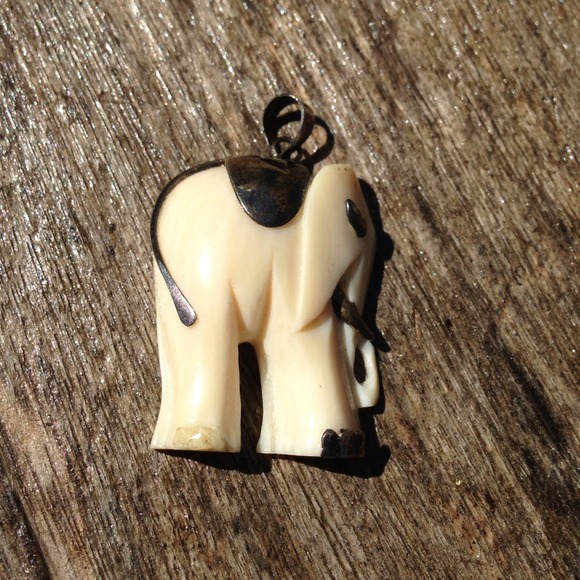 Vintage elephant pendant