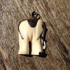 Vintage elephant pendant