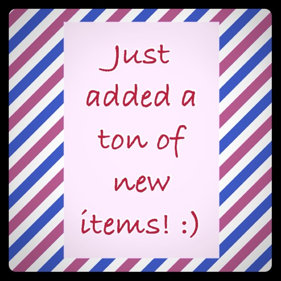 New items!