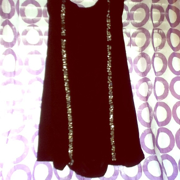 Black tight cocktail dress