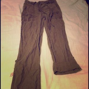 Green H&M Khaki Pants