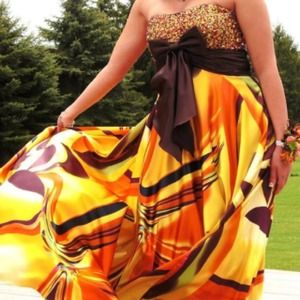 My prom dress worn once 2 years ago!