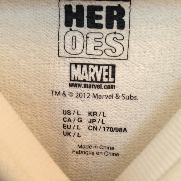 Iron man pull over sweater - Picture 3 of 4